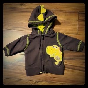 Baby boy dinosaur jacket